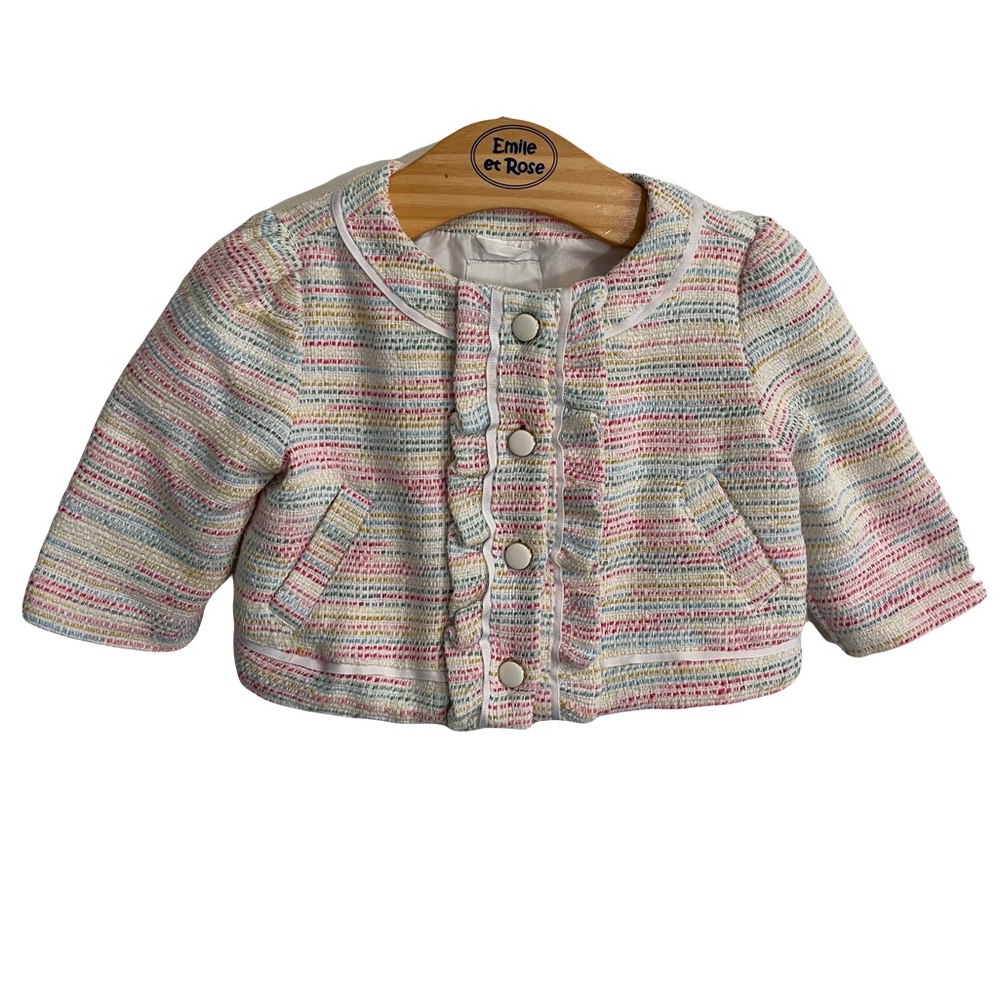 Janie and Jack Tweed Blazer 2T